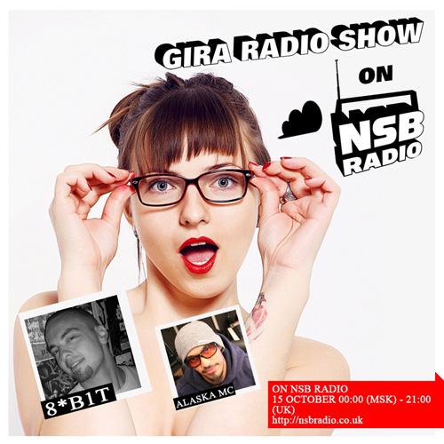 GIRA RADIO SHOW ON NSB RADIO feat. 8*B1T (USA)