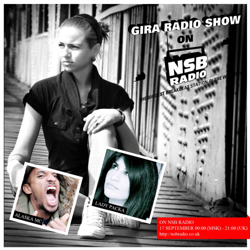 GIRA RADIO SHOW on NSB RADIO feat.LADY PACKA (V.I.M. Records, Diablo Loco, Spain)