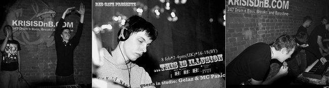 Gelaz - Live At Red Catz illusion Show @ www.krisisdnb.co.uk