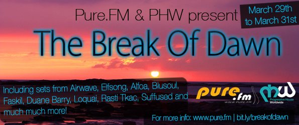 The Break Of Dawn 2012 On Pure.FM