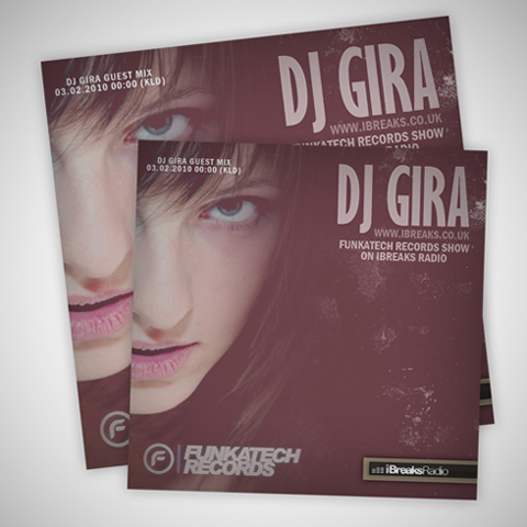 DJ GIRA - GUEST MIX FUNKATECH RECORDS SHOW ON iBreaks RADIO