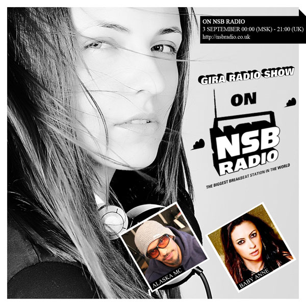 GIRA RADIO SHOW on NSB RADIO feat.BABY ANNE (ZONE RECORDS, USA)