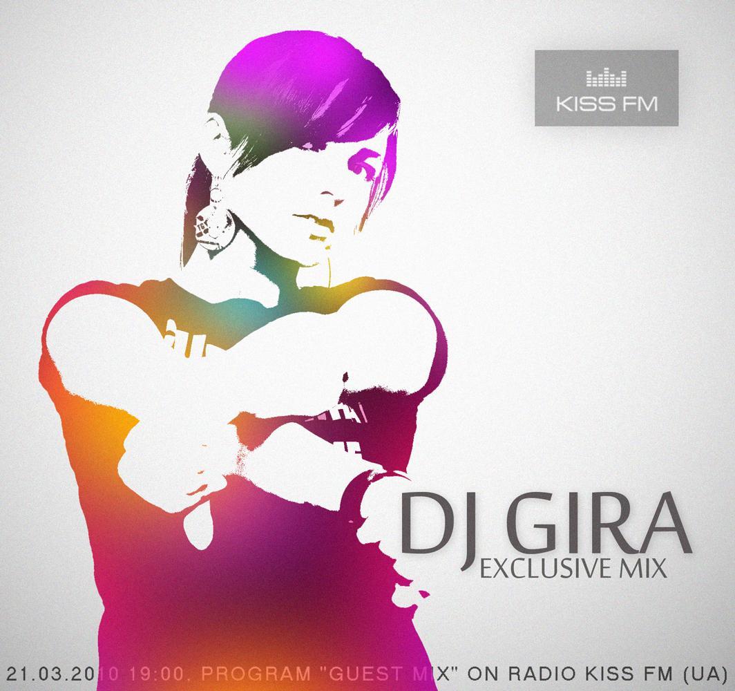 DJ GIRA - PROGRAM GUEST MIX RADIO KISS FM (UA)