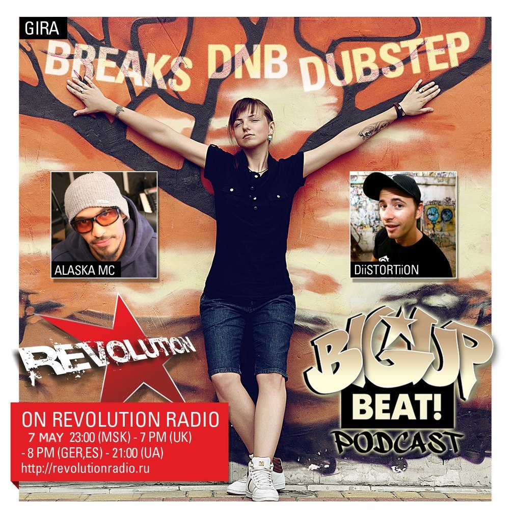 BIG UP BEAT!PODCAST - SPECIAL GUEST DiiSTORTiiON (AUSTRALIA)