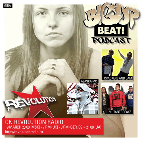 BIG UP BEAT! PODCAST - SPECIAL GUEST MUTANTBREAKZ (ES), CRAKERZ & JAM (UK)